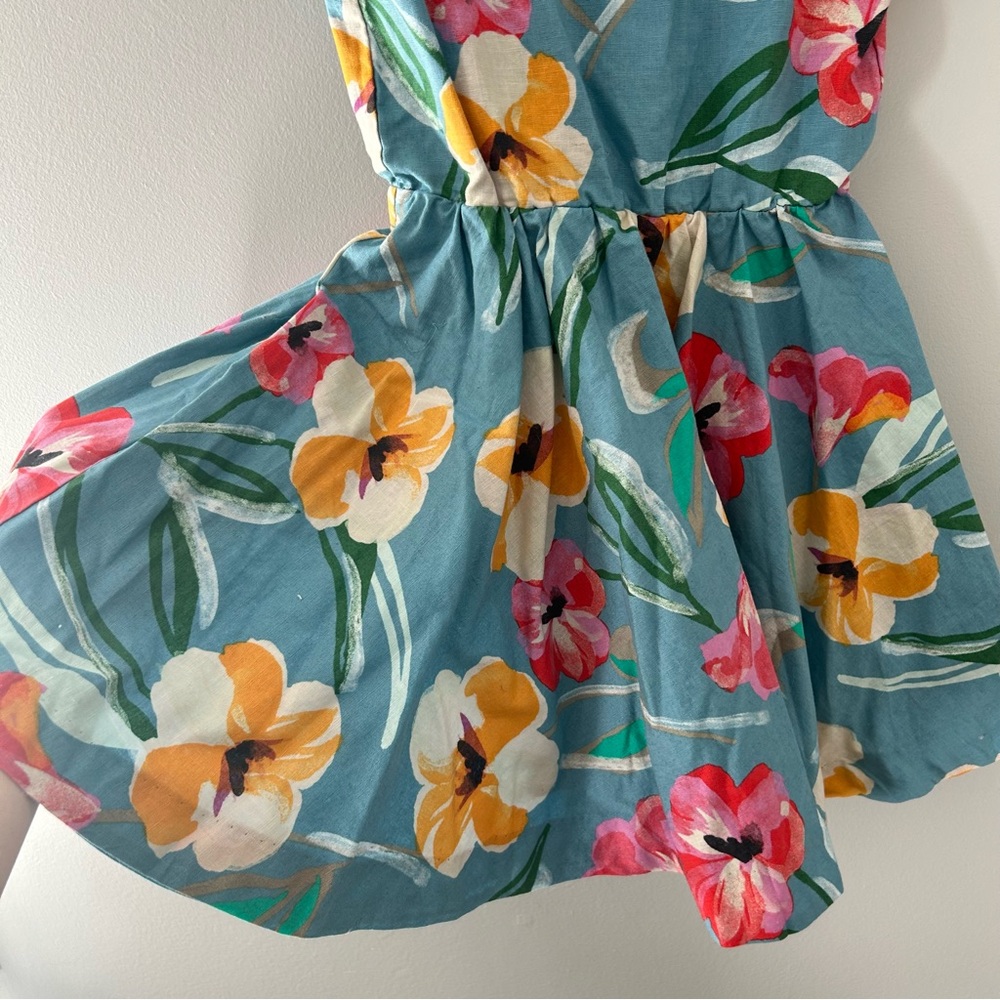 Tea Collection Button Back Skirted Dress - Picture 8 of 9